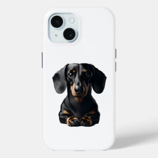 Coque Pour iPhone 15 Dachshund