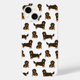 Coque Pour iPhone 14 Dachshund aux cheveux longs