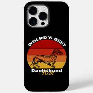 Coque Pour Pour iPhone 14 Pro Max Dachshund - La meilleure maman Dachshund du monde
