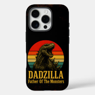 Coques iPhone 16 Pro Dadzilla Père De La Fête des pères Des Monstres