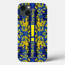 Case-Mate iPhone Case Daffodique Printemps Exclamation jaune bleu Ukrain