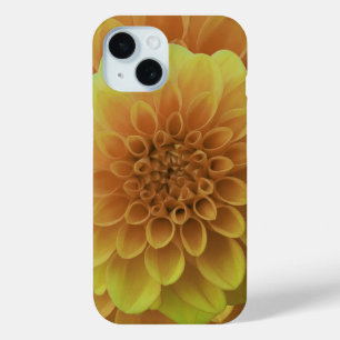 Coque Pour iPhone 15 Dahlia jaune