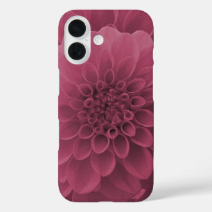 Coques iPhone 16 Dahlia rose