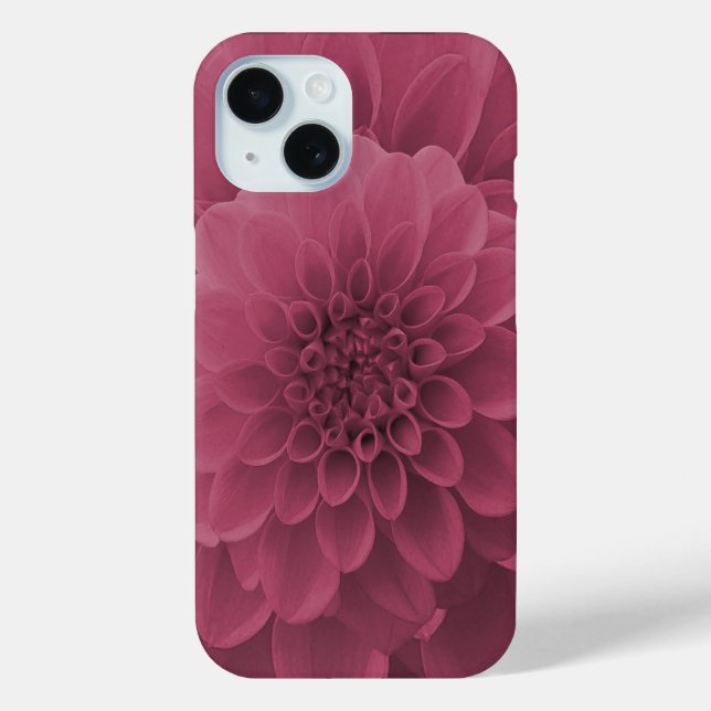 Coques Case-Mate iPhone Dahlia rose (Verso)