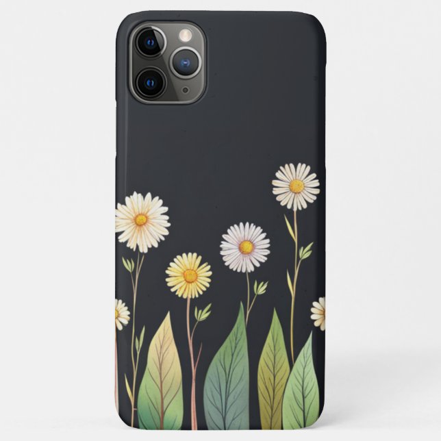 Coques Case-Mate iPhone Daisy's In Night (Dos)
