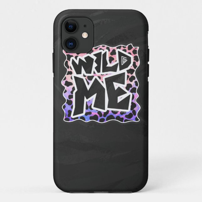 Coques Case-Mate iPhone Dalmatie Noir et rose Me sauvage (Dos)