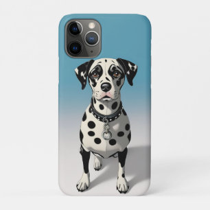 Case-Mate iPhone Case Dalmatien aux Taches Noires et Collier
