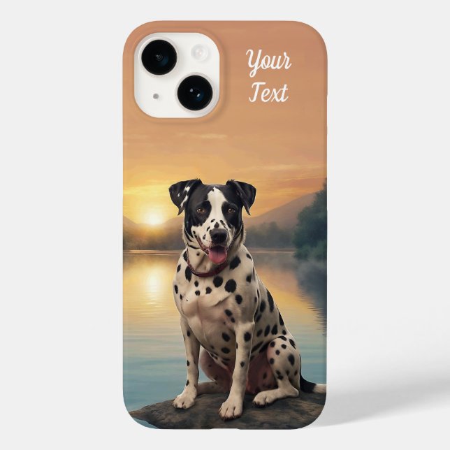 Coques Case-Mate iPhone Dalmatien par lac (Verso)
