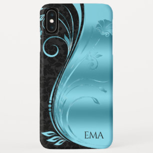 Case-Mate iPhone Case Damas Bleu Noir Et Fils