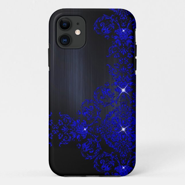 Coques Case-Mate iPhone Damas foncé bleu (Dos)