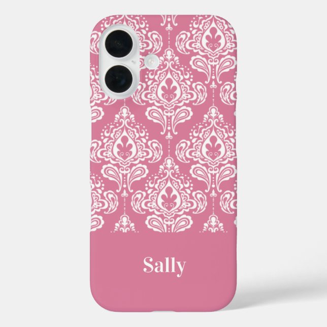 Coques Case-Mate iPhone Damas rose (Verso)