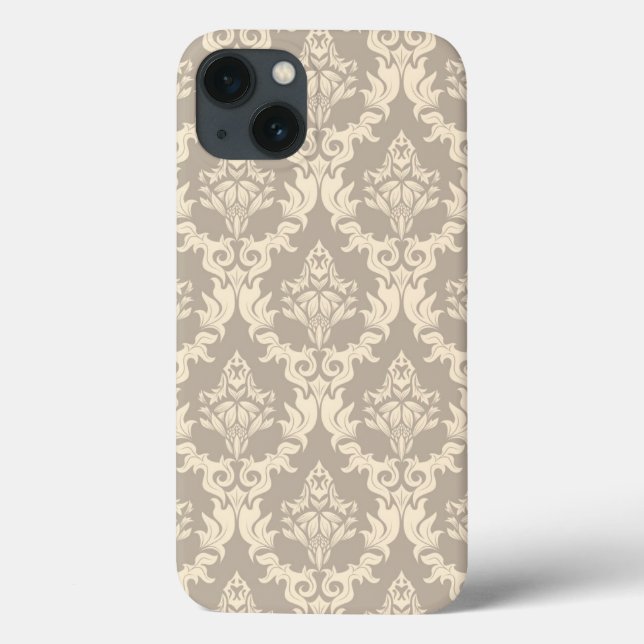 Coques Case-Mate iPhone Damask arrière - plan (Verso)