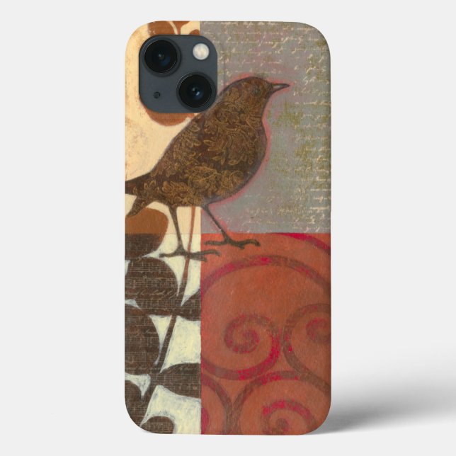 Coques Case-Mate iPhone Damask Sparrow (Verso)