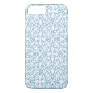 Coque Case-Mate Pour iPhone Damassé bleu-clair