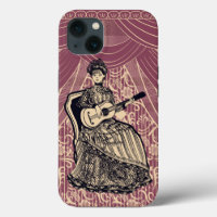 Dame avec guitare
