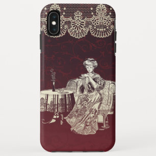 Etui iPhone Case-Mate dame boit du thé