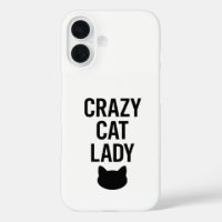 Dame de chat fou - Drôle cadeau Amoureux des chats