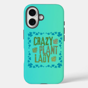 Coques iPhone 16 Dame Plante folle