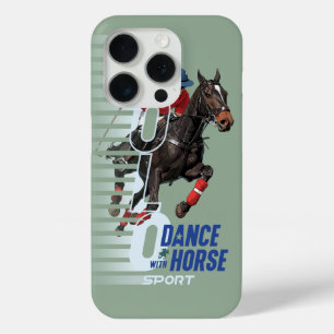 Coque iPhone 15 Pro Dance with Horse (Sport de Polo)  