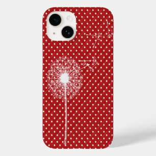 Coque Pour iPhone 14 Dandelion Sur Les Pois Qultés