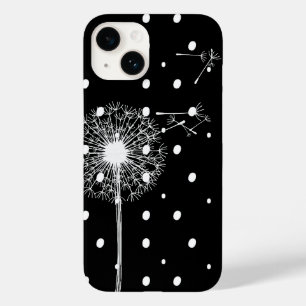 Coque Pour iPhone 14 Dandelion Sur Pois