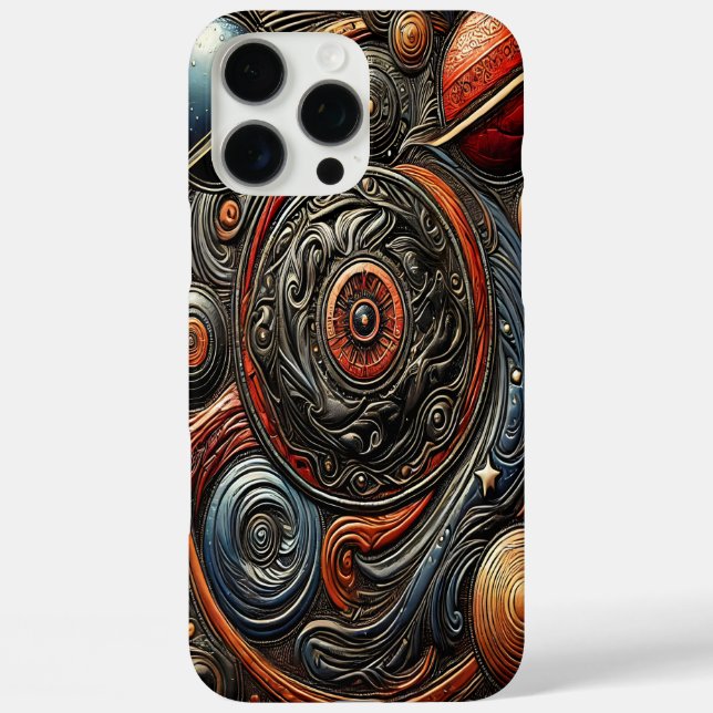 Coques Case-Mate iPhone Danse cosmique des mondes Aliens (Verso)