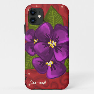 Coques Pour iPhone Danse de violette africaine