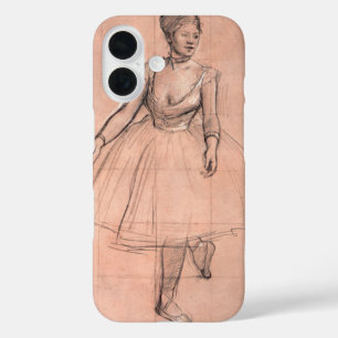 Coques iPhone 16 Danseur de ballet (étude) par Edgar Degas, Art Vin