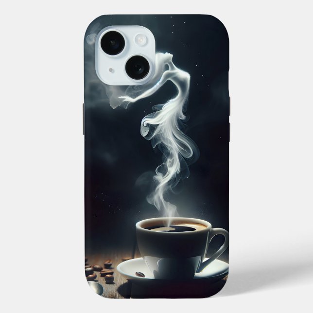 Coques Case-Mate iPhone Danseur En Vapeur Dans Le Café (Verso)