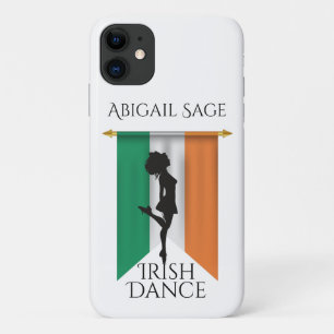 Case-Mate iPhone Case Danseur irlandais personnalisé - Drapeau irlandais