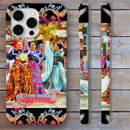 Coque iPhone 15 Pro Max Danseurs du Festival mexicain de Ceviche 2549