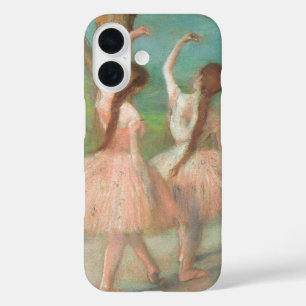 Coques iPhone 16 Danseurs en rose par Edgar Degas, Ballet Art Vinta