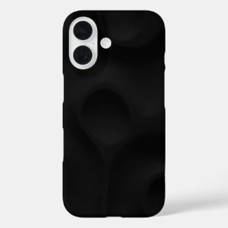 Coques iPhone 16 Dark Sculpted Minimal Matte Phone Case