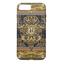 Coque iPhone 7 Plus Dashford Royal ElegantBaroque Monogramme Plus