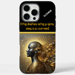 Coques iPhone 16 Pro Max Data Scientifique en Art Technologique
