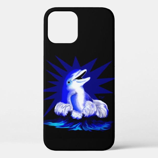 Coques Case-Mate iPhone Dauphin souriant (Verso)