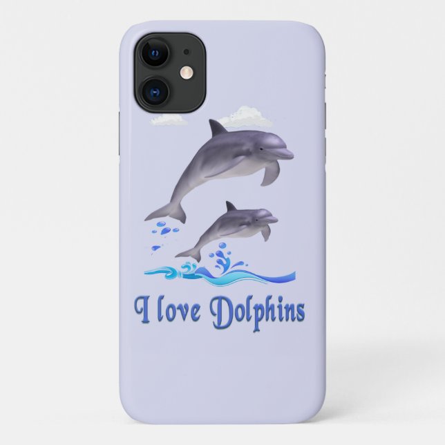 Coques Case-Mate iPhone Dauphins (Dos)