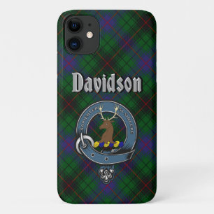 Case-Mate iPhone Case Davidson Clan Badge & Tartan Phone Case