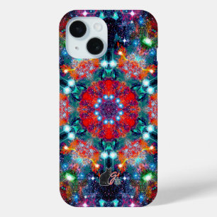 Coque Pour iPhone 15 Dazzling Stellar Kaleid