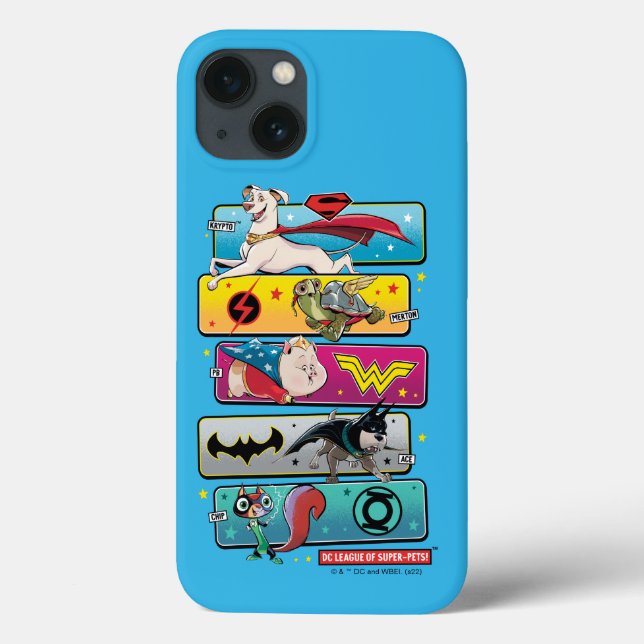 Coques Case-Mate iPhone DC League of Super-Pets Panels (Verso)