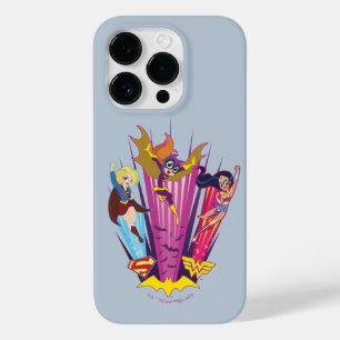 Coque Pour iPhone 14 Pro DC Super Hero Girls Trio