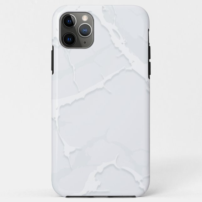 Coques Case-Mate iPhone Débris de marbre blanc élégant (Dos)