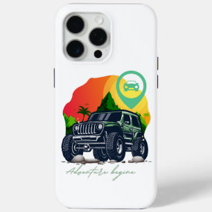 Coque iPhone 15 Pro Max début de l'aventure, hors route