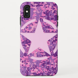 Case-Mate iPhone Case Décor Camouflage numérique rose-chaud