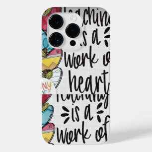 COQUE POUR iPhone 14 PRO DÉCOR DE COEUR NOIR&BLANC ET MULTYCOULEUR SUR IPHO