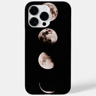 Coque Pour Pour iPhone 14 Pro Max Décoration murale des phases de la Lune – Décor cé