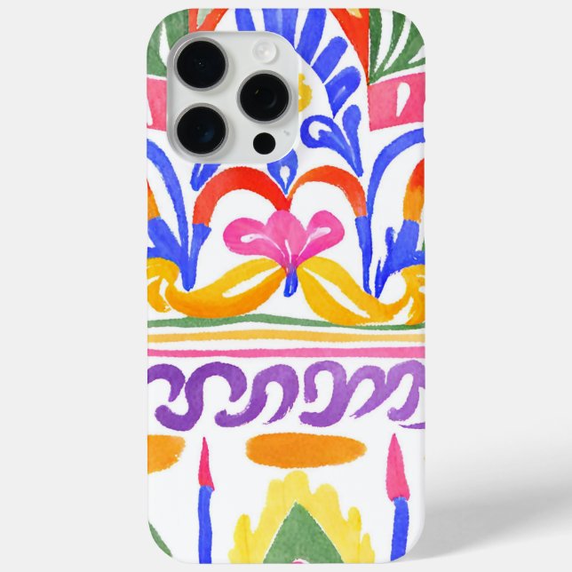 Coques Case-Mate iPhone décoration traditionnelle roumaine (Verso)