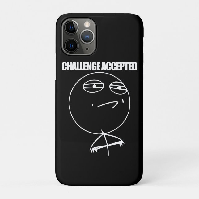 Coques Case-Mate iPhone Défi admis (Dos)