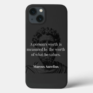 Case-Mate iPhone Case Définir une valeur : Marcus Aurelius sur les valeu