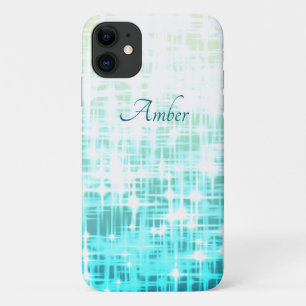 Case-Mate iPhone Case Dégradé Blanc Aqua Brillant Lumineux Personnalisé
